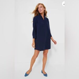 Pomander Place Navy Mini Dress